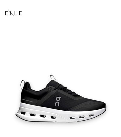 Cloud Nova X Unisex Black White Sole Sneakers