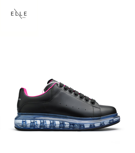 OVERSIZED BLACK CLEAR SOLE BLUE PI ( MEN )