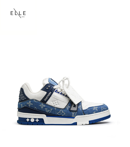 TRAINER WHITE BLUE ( MEN )