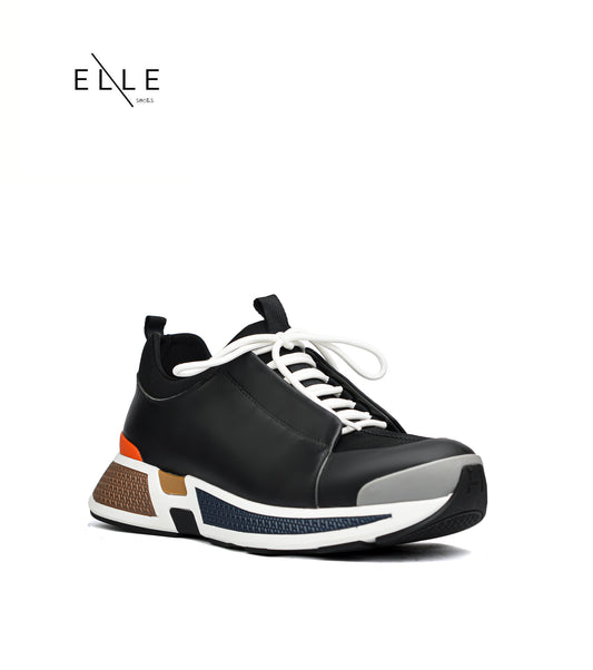 TENIS JUST MULTICOLORE NOIR ( MEN )
