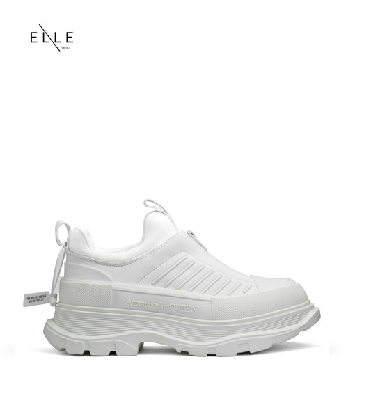 WHITE ZIP-UP ( MEN )