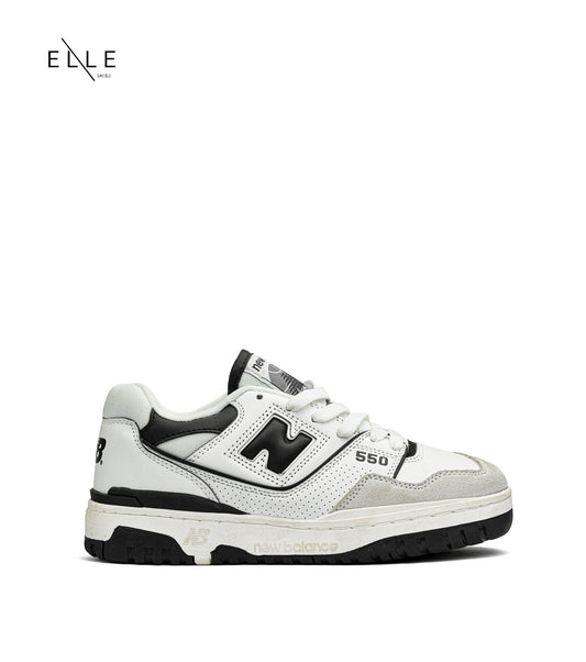 NB 550 WHITE BLACK (WOMEN )